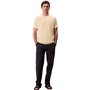 Calvin Klein SS Smooth CTTN Solid Crewnk Tee Lv040Hm265 T-Shirts, Yellow (Sunlight), M Homme