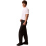 Calvin Klein Premium Terry Monogram Jogger Lv04Rc279G Pantalon de survêtement, Black (Black), XXL Homme