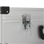 vidaXL Boîte à Outils Valise à Outils Mallette à Outils Trolley à Outils Caisse à Outils Rangement Stockage Fichiers 38x22,5x34 
