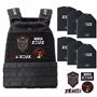 ZEUZ® Veste de musculation Crossfit & Fitness 16