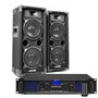 Kit DJ Max26 2 Enceintes avec Amplificateur - 1200 Watts