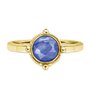 Bague Femme CO88 Collection 8CR-10020 Doré Bleu 20