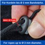 Trou 4 x 4 mm