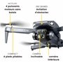 Killerbee X1 SE Sky Predator - Drone avec double caméra - Convient aux enfants et aux adultes - Moteurs sans balais - Ultra Fly 