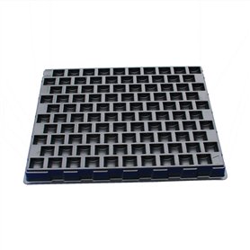 CombiCraft Casier de Rangement en Plastique Noir pour 1000 jetons