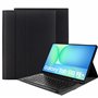 Housse pour Tablette avec Clavier Compatible avec Samsung Galaxy Tab S10 FE Plus - Étui Clavier Bluetooth AZERTY - Noir