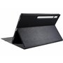 Housse pour Tablette avec Clavier Compatible avec Samsung Galaxy Tab S10 FE Plus - Étui Clavier Bluetooth AZERTY - Noir
