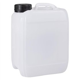 Jerrycanshop Jerrican empilable 5 l UN - Bidon de carburant - Bidon d'eau - Bidon d'essence - Plastique (PEHD) - DIN51 - 5 l - S