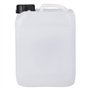 Jerrycanshop Jerrican empilable 5 l UN - Bidon de carburant - Bidon d'eau - Bidon d'essence - Plastique (PEHD) - DIN51 - 5 l - S
