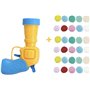 Pistolet à tir pour chat avec 20 boules - Jouets pour chat - Jouets interactifs pour chats - Balles - Boules de tir - Jouets pou