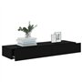 vidaXL Meubles TV avec éclairage LED 2 pcs Noir 60x35x15,5 cm, Armoire avec lumières LED, Support TV, Armoire Murale, Meuble TV 