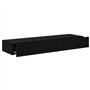 vidaXL Meubles TV avec éclairage LED 2 pcs Noir 60x35x15,5 cm, Armoire avec lumières LED, Support TV, Armoire Murale, Meuble TV 