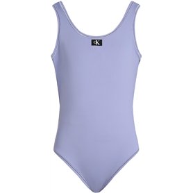Calvin Klein Maillot de Bain Une Pièce Fille Dos Nu