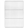 vidaXL Grille de BBQ avec poignées Rectangulaire 50x35 cm en Acier Inoxydable 304