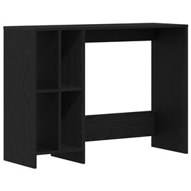 vidaXL Bureau Noir Chêne 102