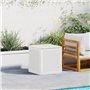 vidaXL Coffre de Rangement Jardin Blanc 55x53x57 cm PP