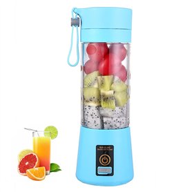 CHAOMINGEU 1 Pièce Presse-Agrumes électrique Portable Mini Bouteille de Presse-Agrumes Rechargeable par USB pour Légumes