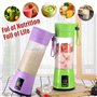 CHAOMINGEU 1 Pièce Presse-Agrumes électrique Portable Mini Bouteille de Presse-Agrumes Rechargeable par USB pour Légumes, Smooth