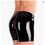 Latex Boxers Homme Latex Caleçons Shorts en Latex Latex Slips sous-vêtement en Latex pour Homme (2XL)