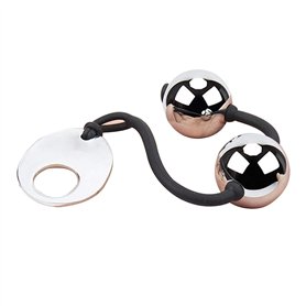 xunlu Boules d'amour en métal 225 grammes avec anneau de retour - Butt plug vaginal anneau jouets sexuels de poche pour hommes f