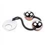 xunlu Boules d'amour en métal 225 grammes avec anneau de retour - Butt plug vaginal anneau jouets sexuels de poche pour hommes f