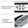 WUCIOA Stylo testeur de Vibrations, analyseur de Vibrations numérique Portable avec étui de Protection, LCD rétroéclairé, Plage 