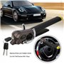 TANJAU Canne Antivol Voiture Bloque Volant pour Jeep Renegade Renegade S Compass Commander Liberty Renega 2000-2024, Universel B