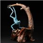 Porte-bouteille de vin en forme de grenouille, supports de rangement for vin simple, ornements de grenouille en cuivre pur, supp