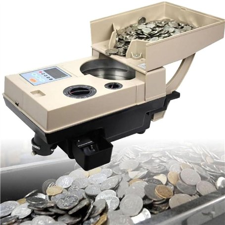 DPLWJPP Compteuse Pièces Monnaie