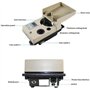 DPLWJPP Compteuse Pièces Monnaie,Trieuse Pièces Électrique,Diamètre Pièce 15mm~34mm,Vitesse Comptage 1200 Pièces/Minute,pour Plu
