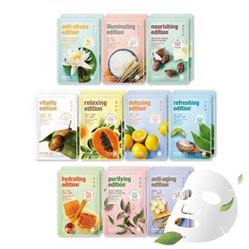 [MASK ON] Masque visage coréen (20 EA) – Masque Essentiel Hydratant & Nourrissant