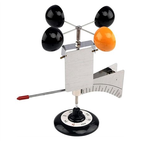CHUANTEN Anémomètre À Vent Anémomètre À Vent Équipement Expérimental Scientifique Instrument D'enseignement De La Géographie Mod