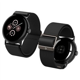 Spigen Lite Fit Bracelet de Remplacement Compatible avec Google Pixel Watch 3 45mm (2024) - Noir