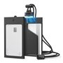 Spigen Porte Badge MagSlide avec ruban Pochette verticale pour badge Lanyard amovible