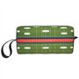 LNNIUK Trousse de toilette de voyage avec fermeture éclair Motif terrain de football américain et ballon