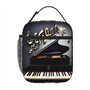 YQxwJL Boîte à déjeuner avec imprimé notes de musique pianos pour le travail