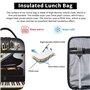 YQxwJL Boîte à déjeuner avec imprimé notes de musique pianos pour le travail, le pique-nique, les voyages, les sandwichs, les sa