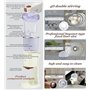 GAYAYAS Machine à crème glacée,Sorbetière Électrique, Machine à Glace, pour Réaliser des Glaces Traditionnelles, des Glaces à l’