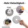 Paquet de 11 lames rondes de 45 mm en acier SKS-7 de qualité, lames de rechange pour cutters rotatifs, lames de rechange pour cu