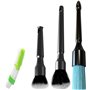 JNTMIKUN Brosse de Nettoyage de Détails de Voiture 4-Pièces avec Différents Poils