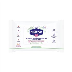 Milton - Lingettes Désinfectantes surfaces SANS RINCAGE