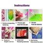 WOWDECOR Diamond Painting Complet, Coloré Girafe Papillon Animaux Diamant Painting DIY 5D Mosaïque Peinture Numéro Point De Croi