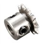 EsportsMJJ 8mm Bore 10 Dents Metal Gear Motor Roller Chain Drive Sprocket