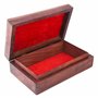 Ajuny Coffret à Bijoux Décoratif en Bois Fabriqué à la Main Motif Arbre de Vie Sculpté Coffre au Trésor Polyvalent Fait à la mai