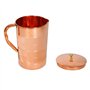 Zap impex Carafe de luxe en cuivre pur avec 4 verres