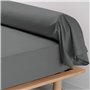 Pizuna Coton Peigné Traversin 45x190 cm 2 Pièces Gris foncé