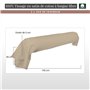 100% Coton Longue Tige 400 Fils Armure Satin (Taie d'oreiller