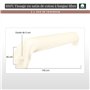 100% Coton Longue Tige 400 Fils Armure Satin (Taie d'oreiller d'hô