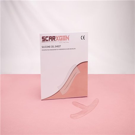 SCARXGEN Feuille de silicone en forme d'ancre pour la reconstruction