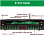 ANGDI Égaliseur numérique 31 Bandes, égaliseur Graphique Audio stéréo numérique, analyseur de Fréquence Musical, Bluetooth 5.3, 